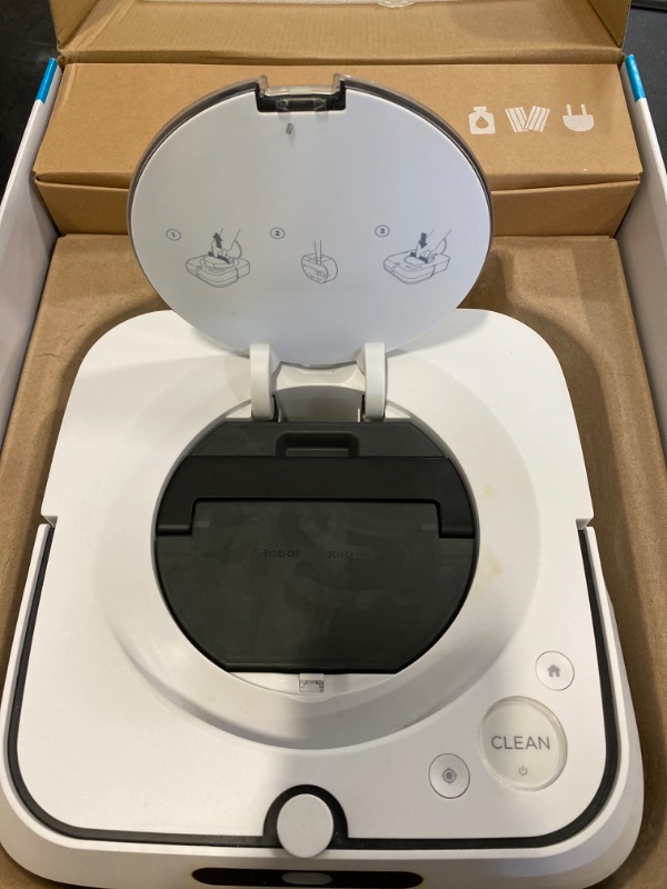 Photo 3 of Braava jet m6 (6110) Robot Mop – Wi-Fi Connected, Precision Jet Spray, Smart Mapping, Multi-Room, Recharge and Resume