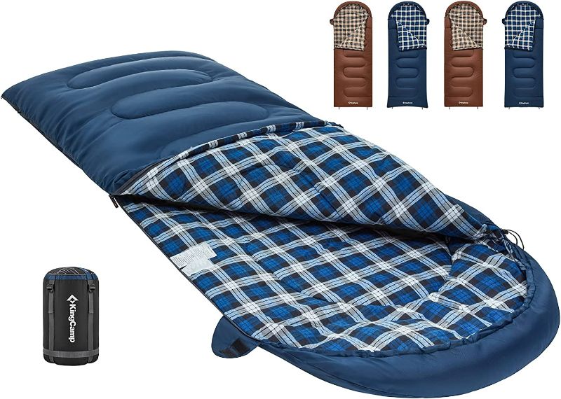 Photo 1 of KingCamp Comfort 280 Winter Sleeping Bag  (35.4x82.6+11.8) Come with 1 Pillow 
