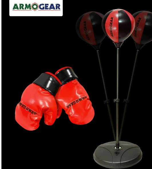 Photo 1 of ArmoGear Punching Bag for Kids | Kids Punching Bag with Stand