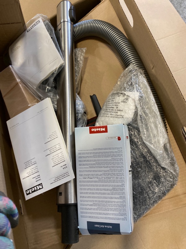 Photo 3 of Miele Classic C1 Bagged Canister Vacuum, Lotus White NEW 
