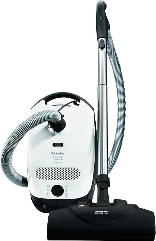 Photo 1 of Miele Classic C1 Bagged Canister Vacuum, Lotus White NEW 