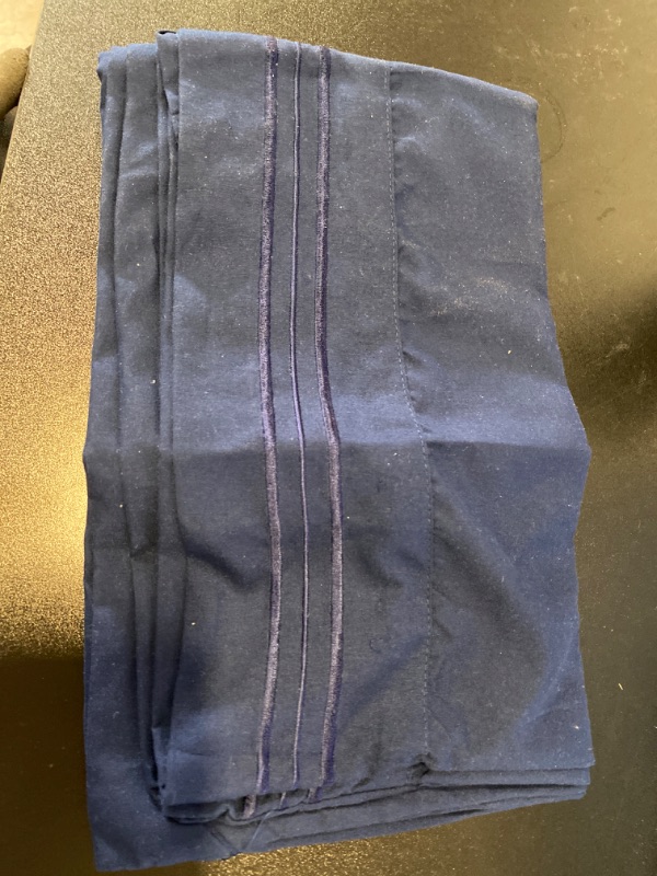 Photo 5 of HOdo Blue Queen Comforter Set, Cationic Dyeing with Pillow Sham(Queen, 88x88 inches, 3 Pieces), Queen Size Pillow Cases Set of 2, Mellanni 100% Queen Linen Sheets Set - Mint Linen Sheet Set NEW