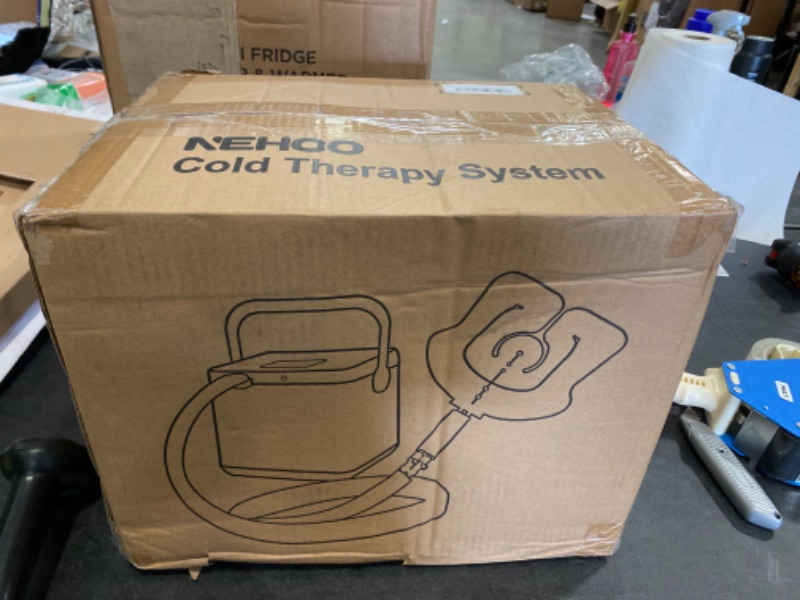 Photo 3 of NEHOO Cold Therapy System, Low Noise Ice Machine After Surgery, Universal Pad for Knee, Ankle, Cervical, Back, Leg and Hip NEW 