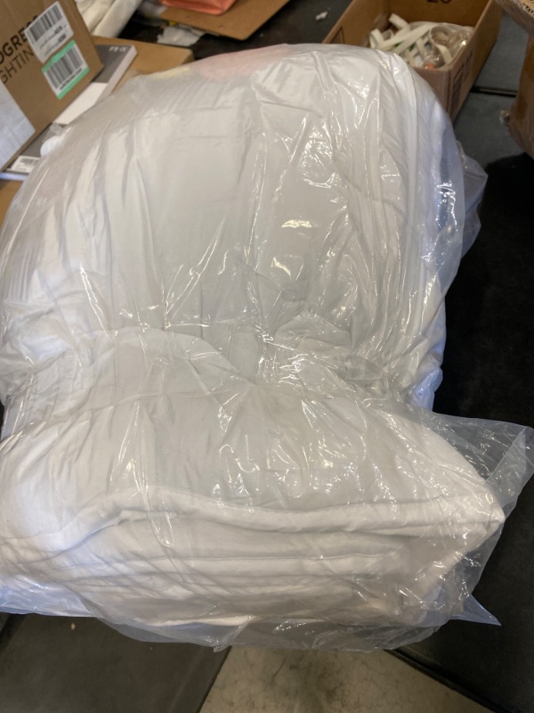 Photo 2 of Linenspa Comforter Duvet Insert King White Down Alternative All Season Microfiber-King Size  
