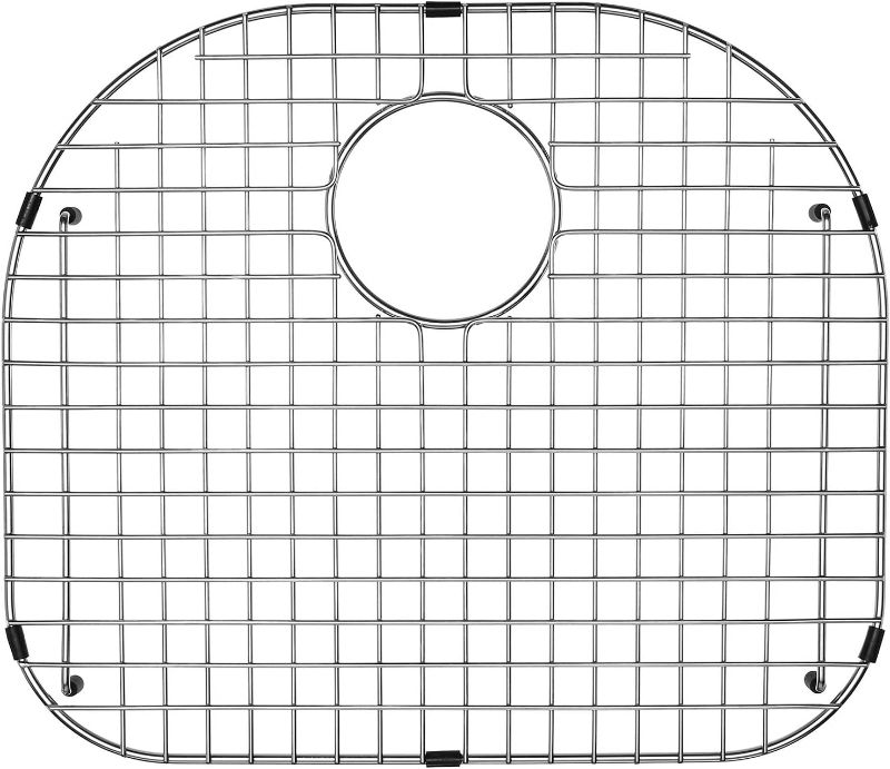 Photo 1 of Serene Valley Sink Protector and Kitchen Sink Bottom Grid NDG2421, 304 Premium Stainless Steel, dim 19 3/8" x 16 3/4" NEW 