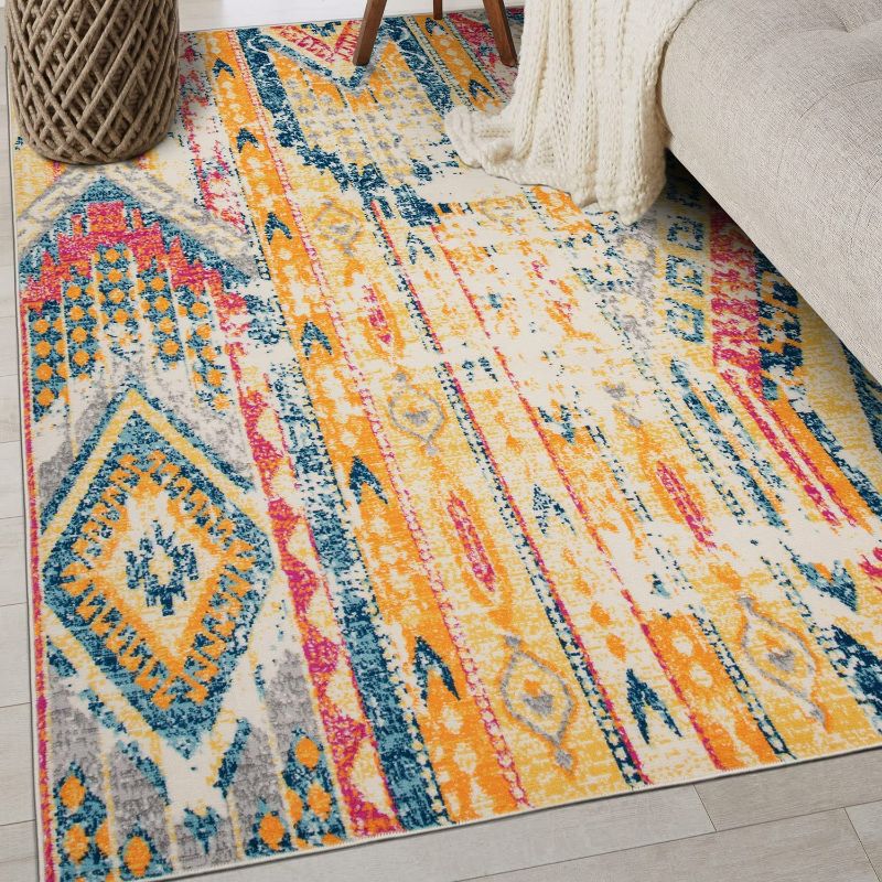 Photo 1 of Rugshop Sky Collection Bohemian Area Rug 5' x 7' Multi