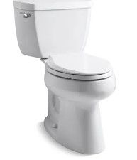 Photo 1 of KOHLER White Elongated Chair Height 2-piece WaterSense Toilet NEW 