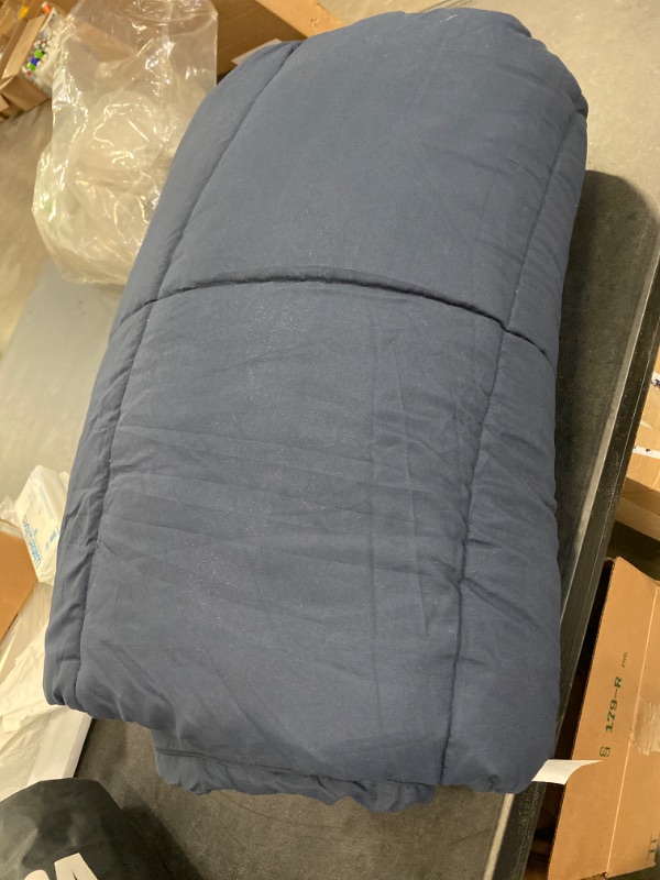 Photo 2 of Utopia Bedding All Season GSM Comforter - Plush Siliconized Fiberfill Comforter King  - Box Stitched  