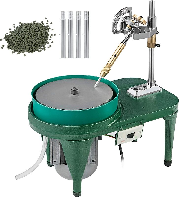 Photo 2 of Gem Faceting Machine Jade Grinding Polishing Machine  Rock Polisher Jewel Angle Polisher  with Faceted Manipulator for Jewelry Polisher