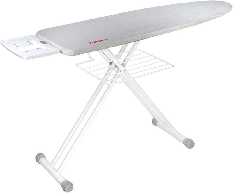 Photo 1 of Lady Tamara Professional Heavy Duty Wide Ironing Board with Heat Resistant Cloth Cover NEW 