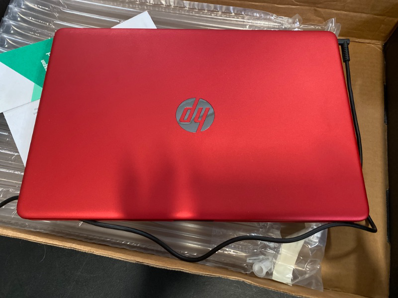 Photo 3 of HP 2020 15.6" HD Laptop Computer Scarlet Red NEW