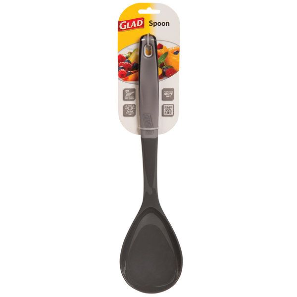 Photo 1 of Pack if 12 GLAD CRYSTAL SPOON Grey (Gray) NEW 