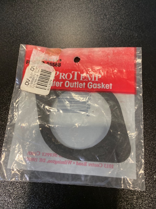 Photo 2 of FEL-PRO 35568 Water Outlet Gasket (BLACK) NEW 