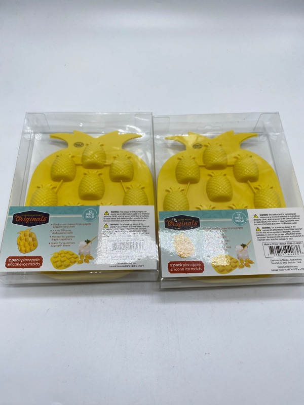 Photo 2 of Meridian Point 4 Pack Pineapple Silicone Molds NEW 