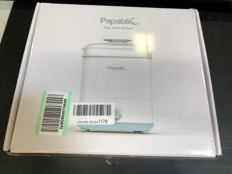 Photo 3 of Papablic Baby Bottle Electric Steam Sterilizer and Dryer Classic *FACTORY SEALED*