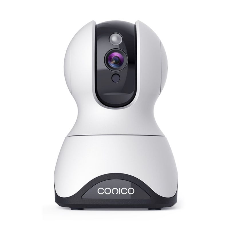 Photo 1 of Conico 1080p Pet Camera, Pan & Tilt Security Indoor Camera, Plug-in Camera with Wi-Fi, Night Vision, Motion Tracking  (STOCK PHOTO USED AS REFERENCE) ACTUAL COLOR: BLACK
