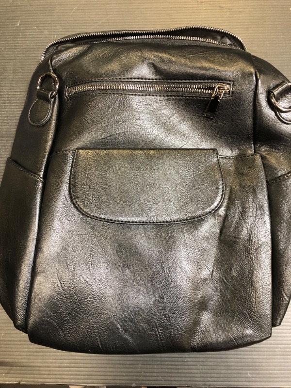 Photo 1 of ASDSSRY LEATHER BACKPACK  13 X 10 INCH
