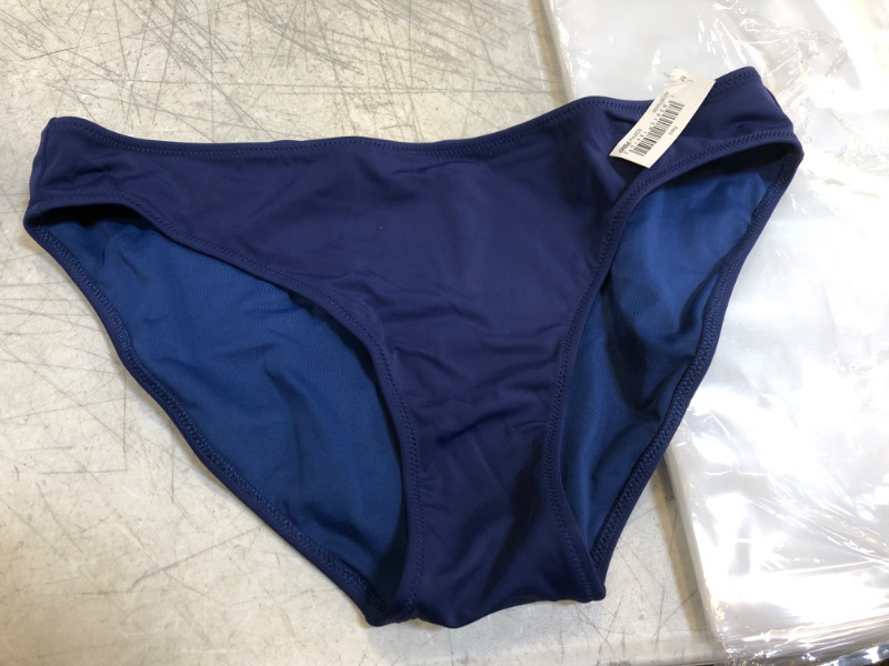 Photo 2 of Amazon Essentials Women's Classic Bikini Swimsuit Bottom SIZE Medium Navy