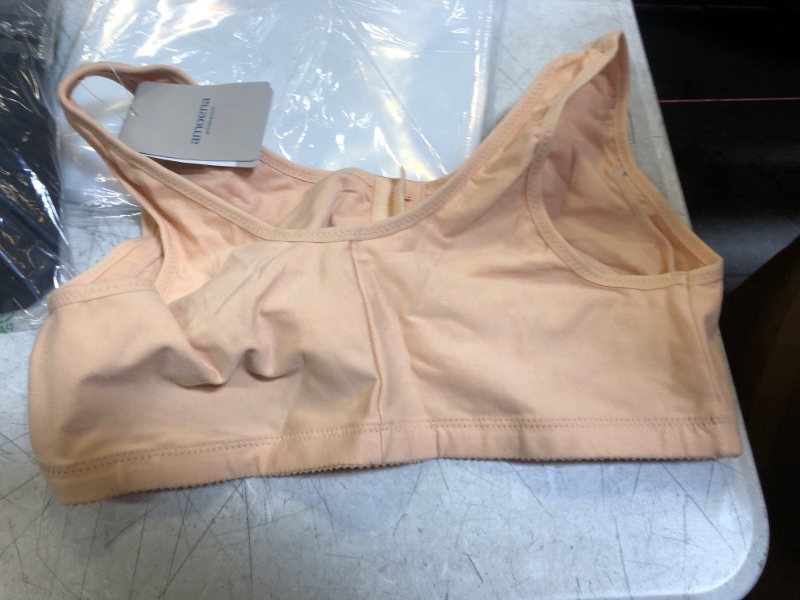 Photo 2 of Amoena Women's Frances Front-Closure Leisure Bra M C/D (36/38) Nude SIZE MEDIUM