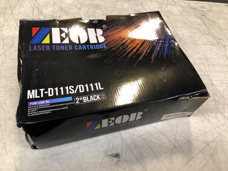 Photo 3 of ZEOB Compatible Cartridge MLT D111S MLT D111L PACK OF 2
