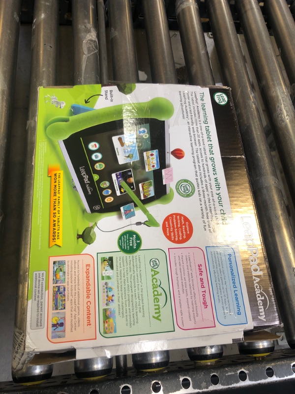 Photo 2 of LeapFrog LeapPad Academy Kids’ Learning Tablet, Green