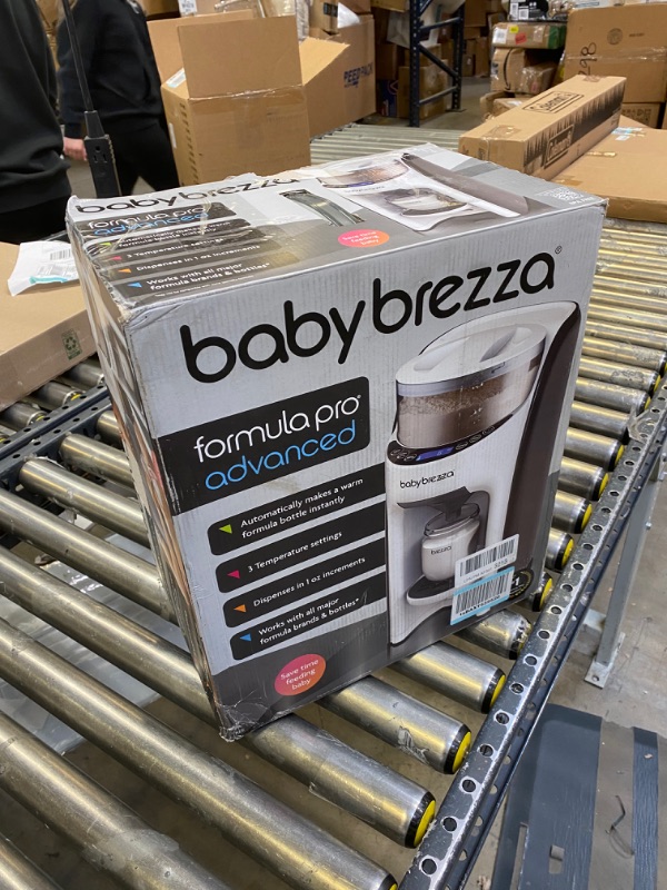 Photo 3 of New and Improved Baby Brezza Formula Pro Advanced Formula Dispenser Machine - Automatically Mix a Warm Formula Bottle Instantly - Easily Make Bottle with Automatic Powder Blending