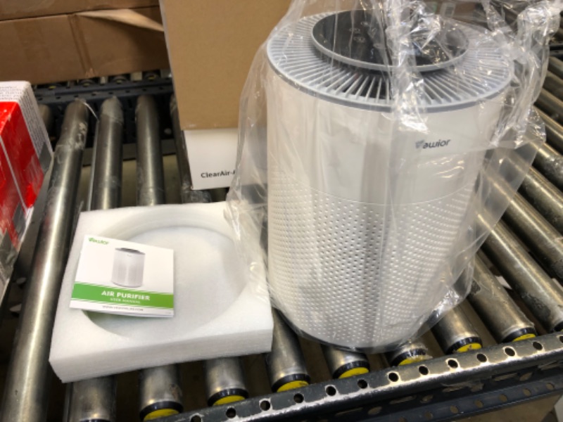 Photo 1 of Air Purifiers for Home Large Room, VEWIOR Air purifier Up to 1100ft², H13 True HEPA Air Filter for Pet Pollen Smoke Odor, with Air Quality Monitoring/Sleep and Auto mode/6 Timer/4 Fan Speed/Child Lock
