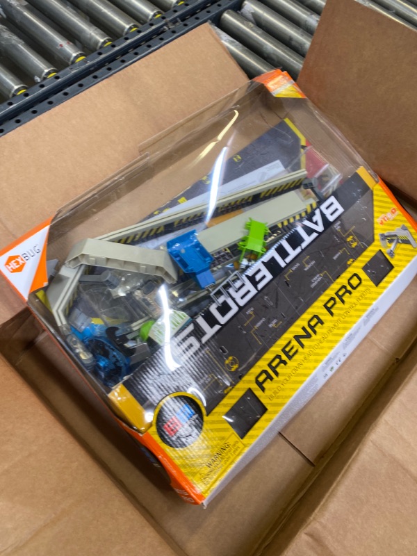Photo 1 of HEXBUG BattleBots Arena Pro - Build Your Own Battle Bot with Arena Game Board and Accessories - Remote Controlled Toy for Kids - Batteries Included with Hex Bug Set