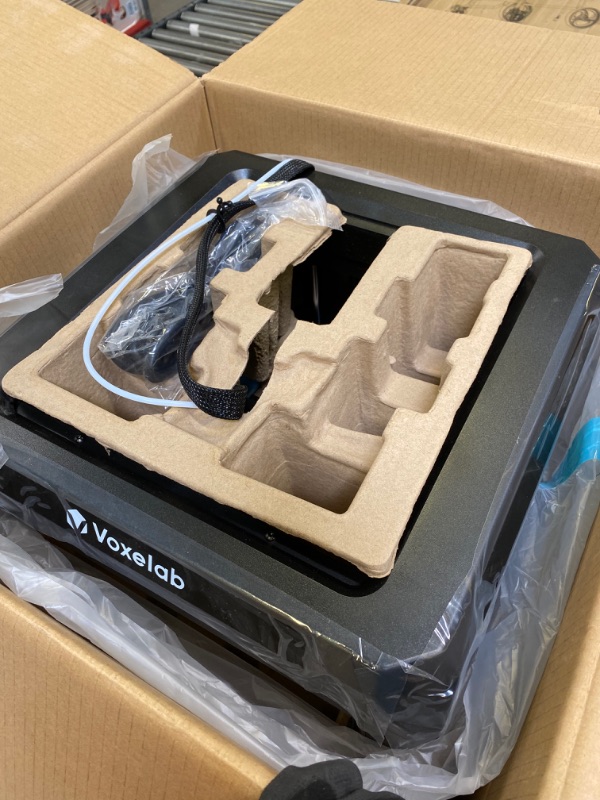 Photo 1 of Voxelab Aries FDM 3D Printer, Industrial Grade Open Structure, High Precision Dual Z-axis Rail Extruder, 4.3inch Touch Screen,WiFi Printing and Resume Printing Function, Print Size: 7.87x7.87x7.87inch