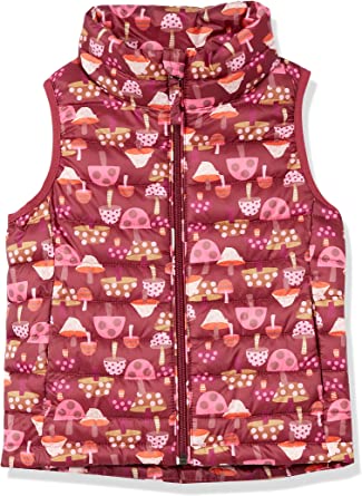 Photo 1 of Amazon Essentials Girls and Toddlers' Lightweight Water-Resistant Packable Puffer Vest XL
