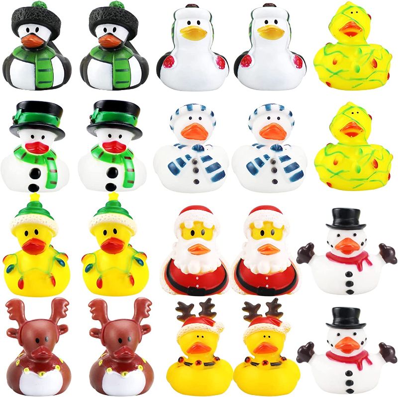 Photo 1 of  Christmas Rubber Ducks Assortment