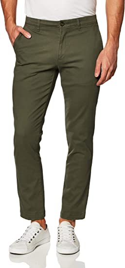 Photo 1 of 34W x 34L Amazon Essentials Men's Relaxed-Fit Casual Stretch Khaki Pant