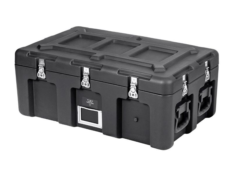 Photo 1 of Pure Outdoor by Monoprice Stackable Rotomolded Weatherproof Case, 32 X 18 X 13 in