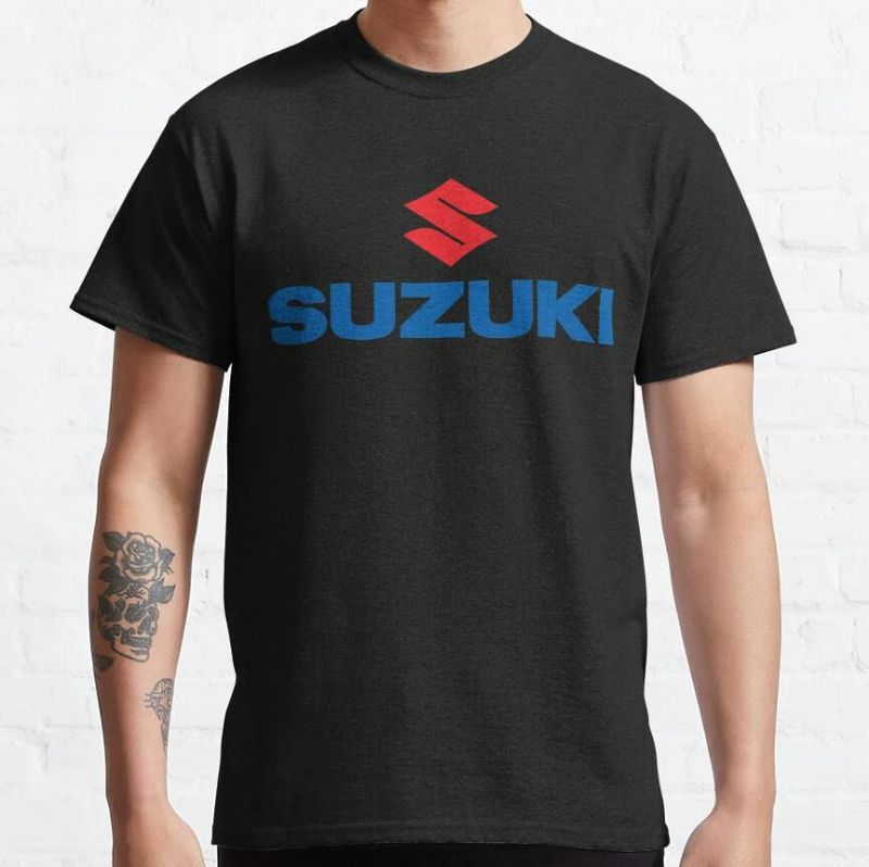Photo 1 of Suzuki Logo T-Shirt Essential T-Shirt (M) NEW