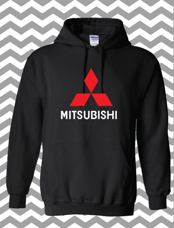 Photo 1 of Mitsubishi Chest Hoodie Stylehooded Sweatshirt (L) NEW
