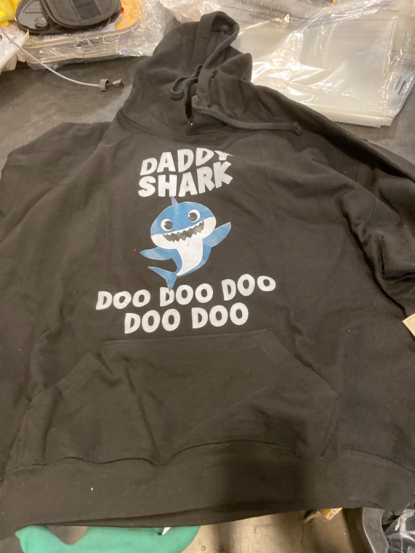 Photo 2 of Men's hoodie Cute Daddy Shark Doo Doo Doo (3-XL) NEW