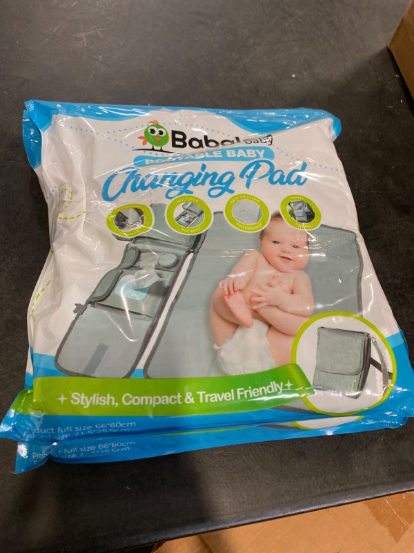 Photo 2 of 2 Pack Waterproof Portable Baby Changing Pad by Bablou Baby NEW