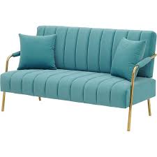 Photo 1 of Leisure sofa for small family living room, dark green NEW 
