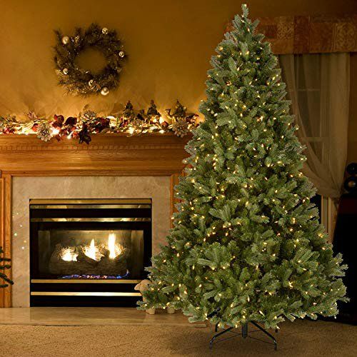 Photo 1 of Artificial Christmas Tree | Includes Pre-Strung White Lights And | Downswept Douglas Fir (Unknown FT) NEW 