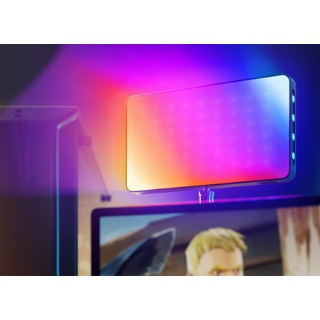 Photo 1 of Vivitar Portable LED Light Panel for Videos or Photography 12 Lighting Effects 126 LEDs Full Color and Full Spectrum White Light SOLD AS IS. UNTESTED 