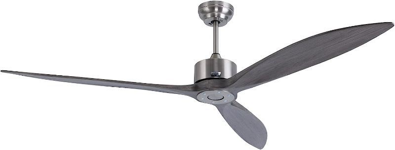 Photo 1 of reiga 65" DC Motor Modern Smart Ceiling Fan with Wifi Alexa App Remote Control 6 Speeds, Grey  