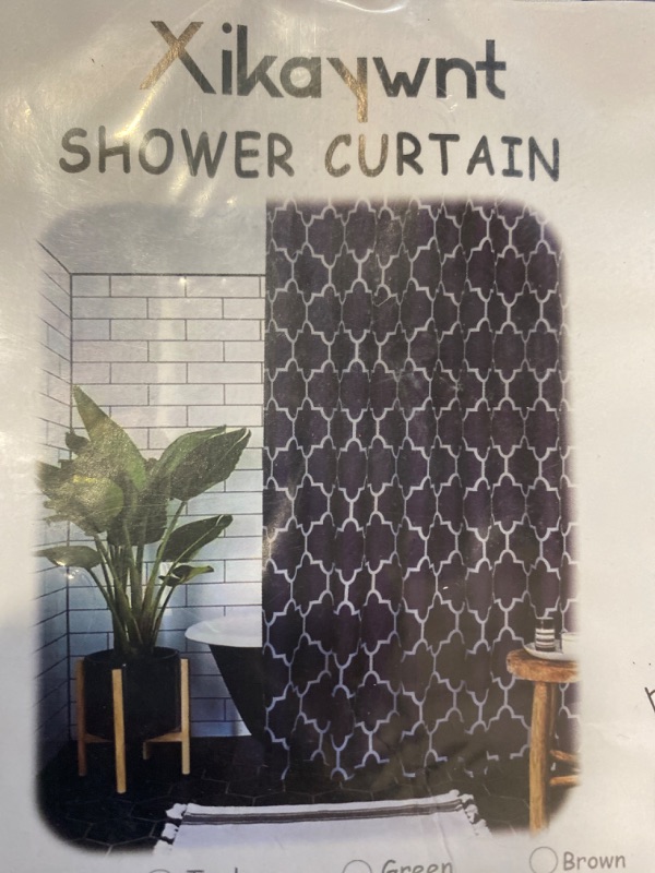 Photo 1 of Shower Curtain (70X72") Navy NEW 