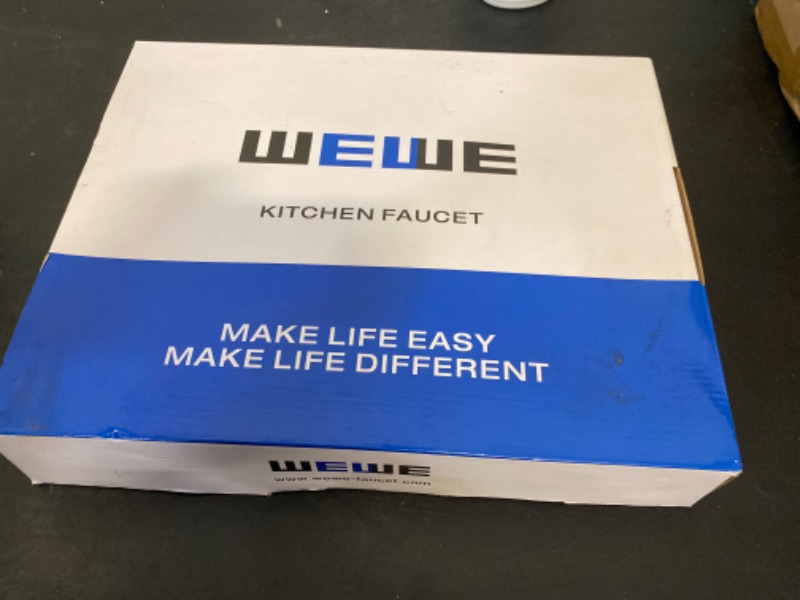 Photo 4 of WEWE Kitchen Fuacet, Black New