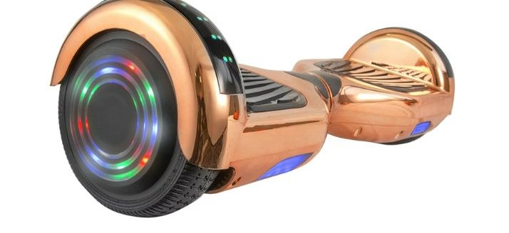 Photo 1 of Hoverboard in Rose Gold Chrome with Bluetooth Speakers 