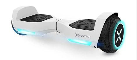 Photo 1 of Hover Rebel Kids Hoverboard, LED Headlights, White