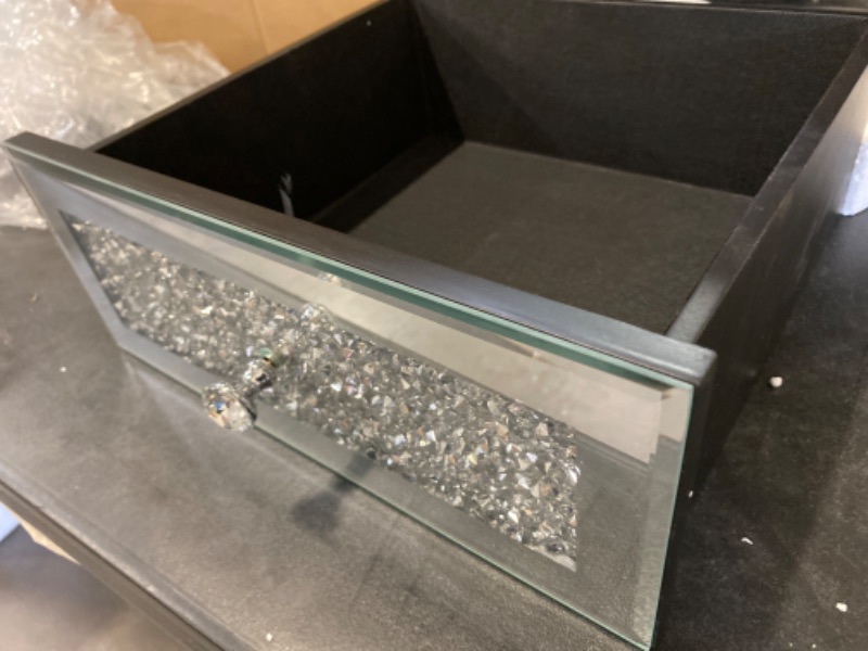 Photo 3 of Single Drawer with Glass Crystals NEW 