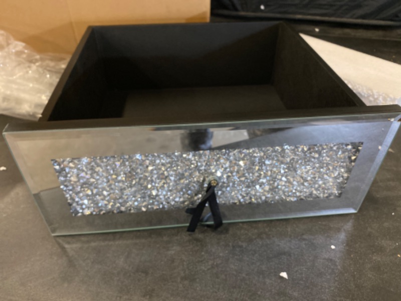 Photo 1 of Single Drawer with Glass Crystals NEW 