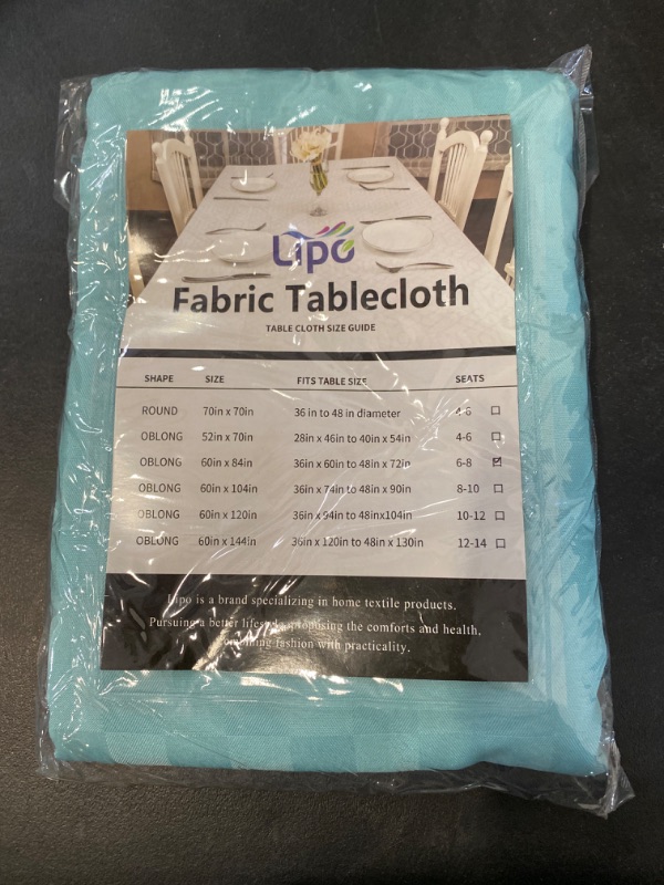 Photo 2 of Lipo Rectangle Tablecloth  36X60 TO 48X72" NEW