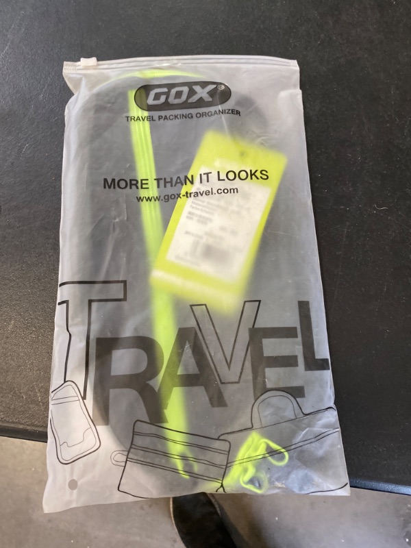Photo 2 of GOX Travel Toiletry Bag,Dopp Kit Case,Ultra-Light Cosmetics Bag Makeup Organizer(Black) 9.8*4.3*3.3 Inches Black NEW 