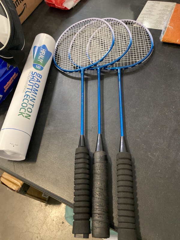 Photo 2 of HIRALIY Badminton Rackets Set
